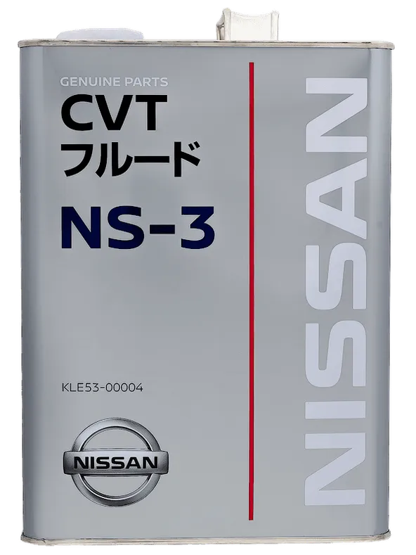 Масло трансмиссионное NISSAN KLE5300004 CVT FLUID NS-3 (4л)